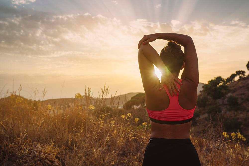 Stretch Arms When Travel