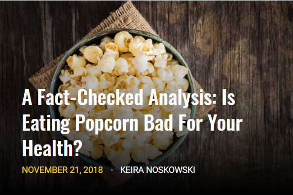 eating too much popcorn side effect