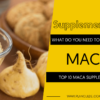 TOP 10 MACA SUPPLEMENTS