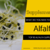 TOP 10 ALFALFA SUPPLEMENTS